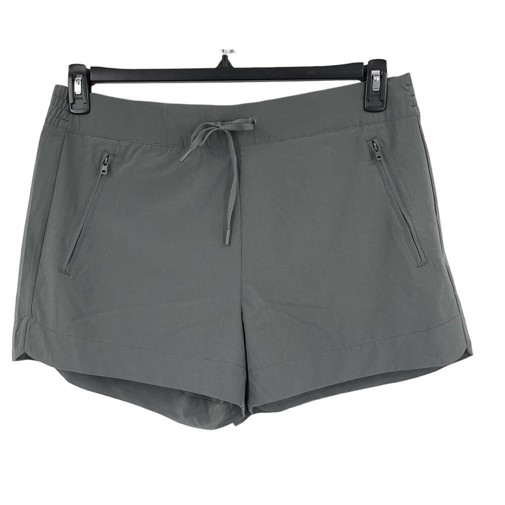 90 Degree By Reflex shorts Stretch Woven Walking Side Pockets olive XXL